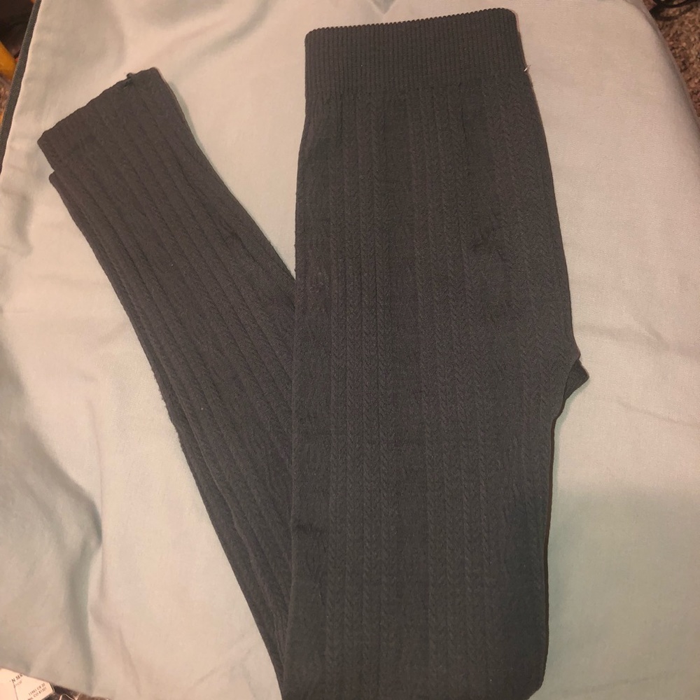 NEW Grey Thermal Leggings